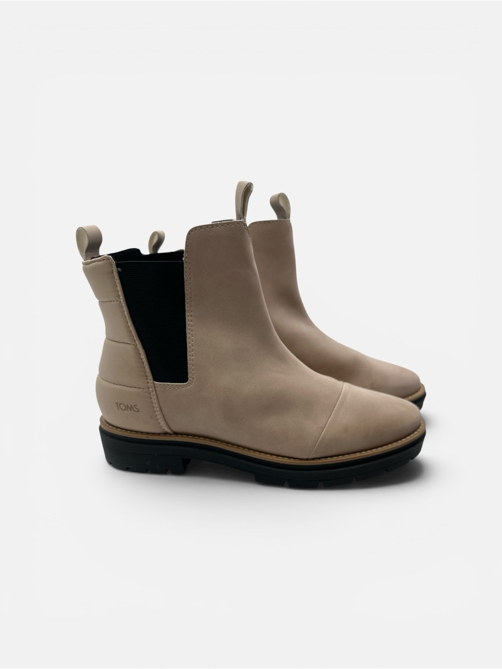 Toms Black and Brown Chelsea Boot